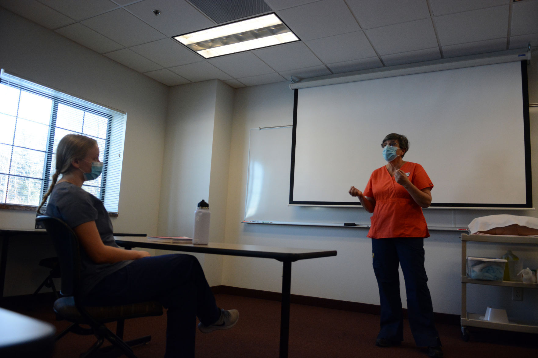 Madison College-Portage nursing assistant lab